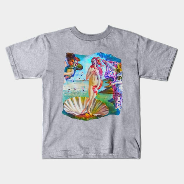 Aphrodite Kids T-Shirt by LairofGods